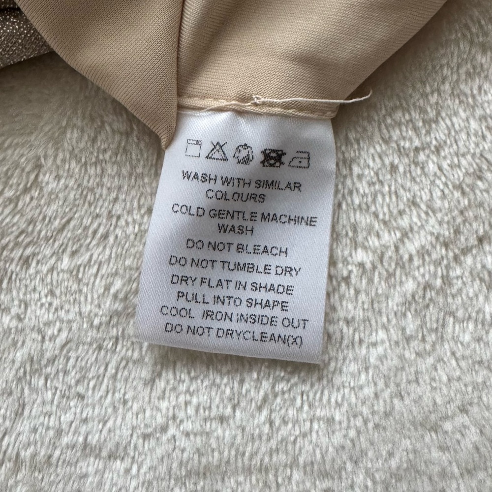 Meshki Cyrilla One Shoulder Mini Shimmery Dress Size Medium - Picture 7 of 12
